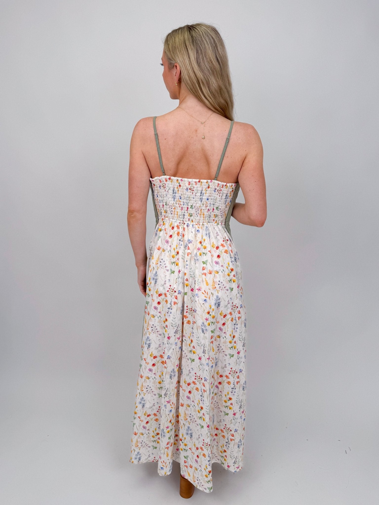 Hopes And Dreams Midi Dress - PAPER DOLL