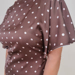 Table for Two Polka Dot Dress - PAPER DOLL