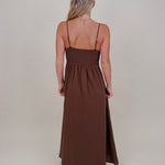 Liv Pintuck Midi Dress - PAPER DOLL
