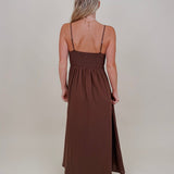 Liv Pintuck Midi Dress - PAPER DOLL