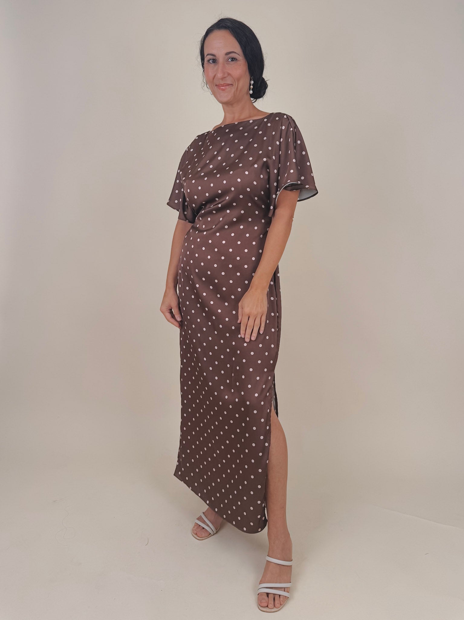 Table for Two Polka Dot Dress - PAPER DOLL