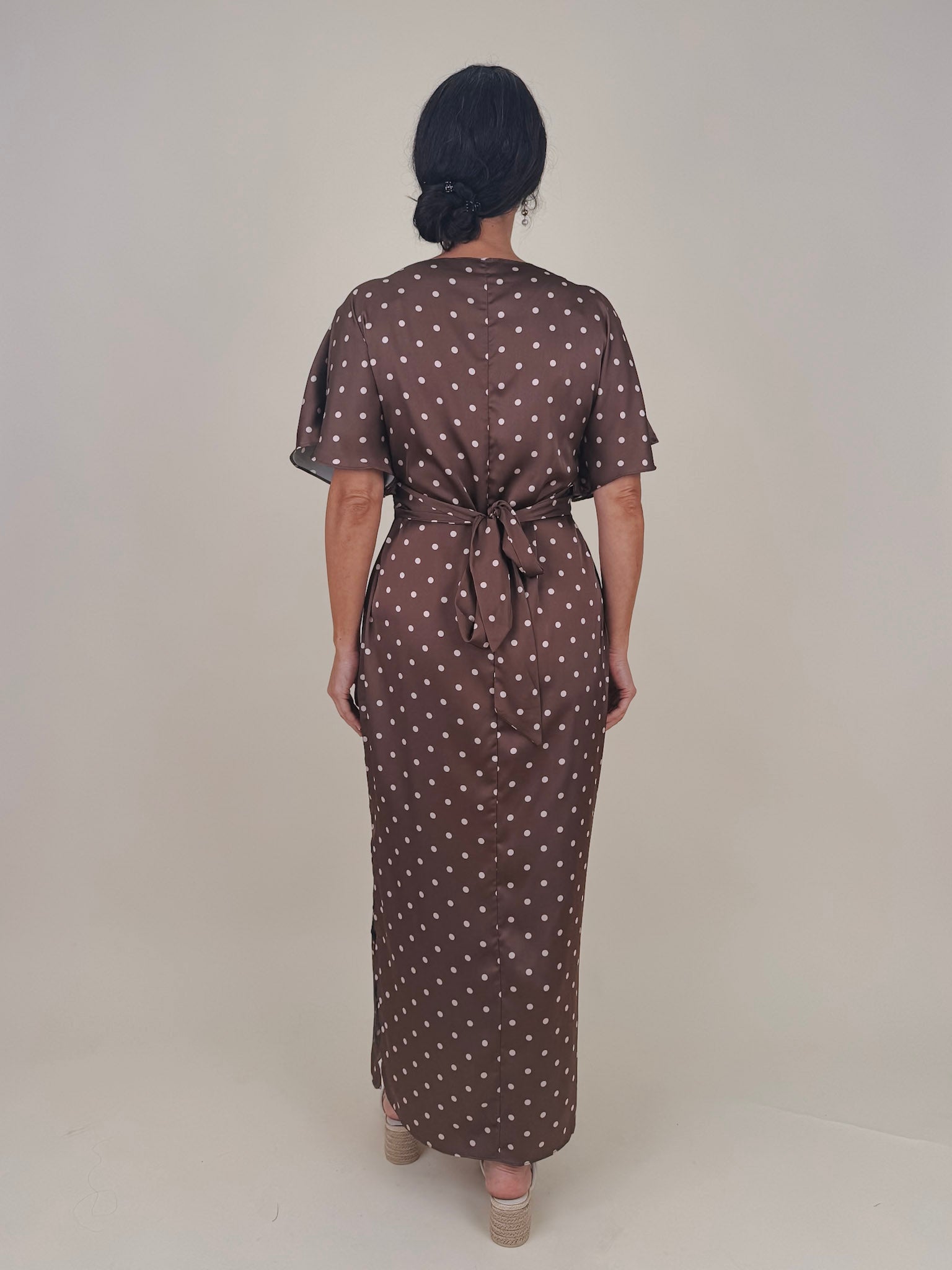 Table for Two Polka Dot Dress - PAPER DOLL