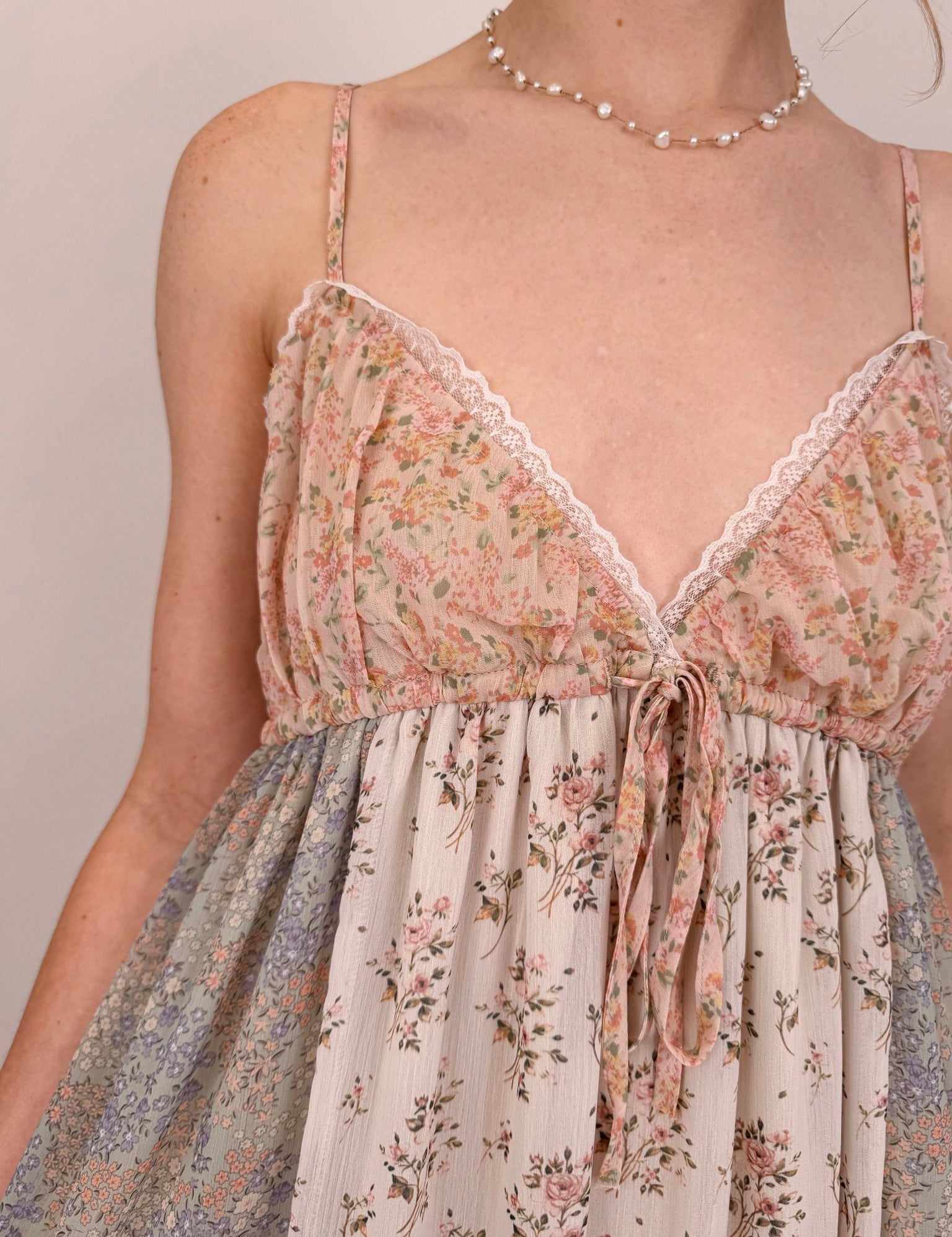 The Florence Multi Floral Dress - PAPER DOLL