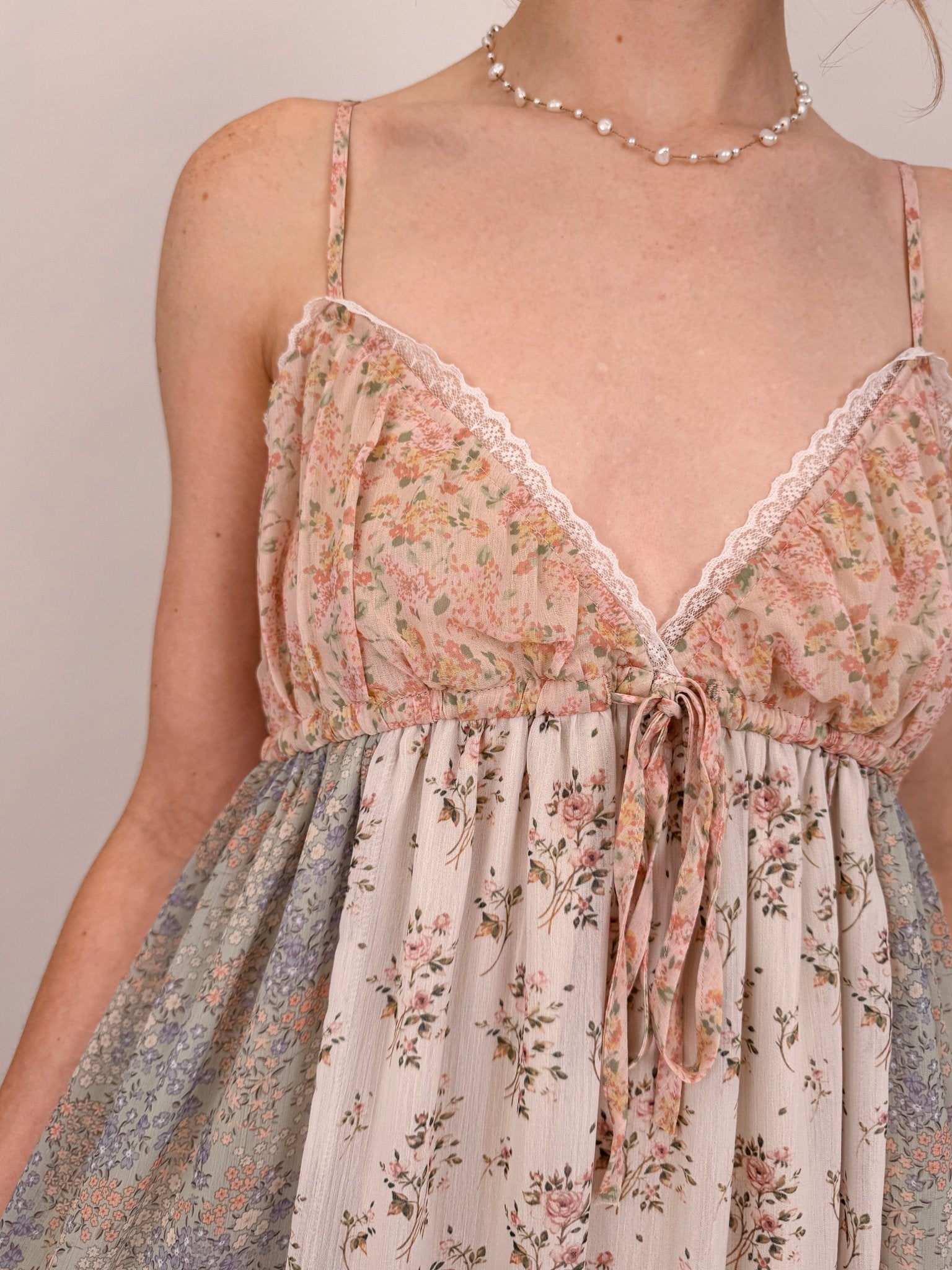 The Florence Multi Floral Dress - PAPER DOLL