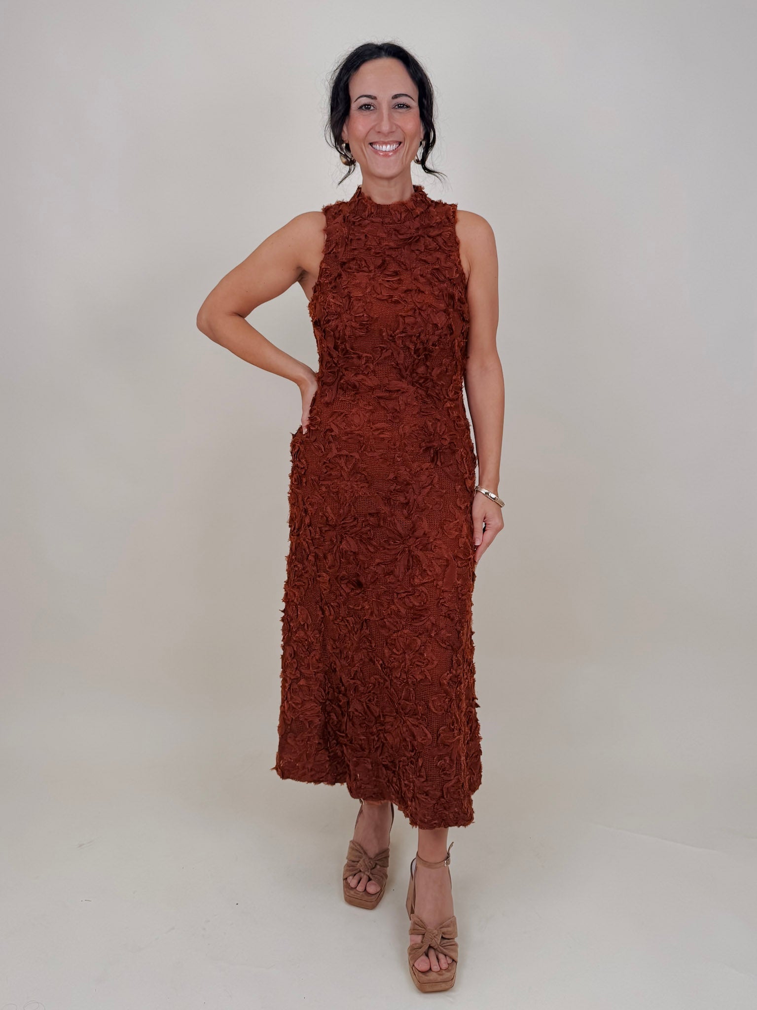 Russel Midi Dress - PAPER DOLL