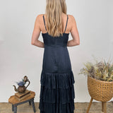 In Hindsight Ruffle Maxi Dress - PAPER DOLL