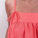 Dee Dee Gingham Midi Dress - PAPER DOLL