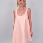 Spring Fever Striped Mini Dress - PAPER DOLL