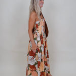 Laura Grace Pleated Midi Dress - PAPER DOLL