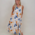 Elysia Flowy Midi Dress - PAPER DOLL