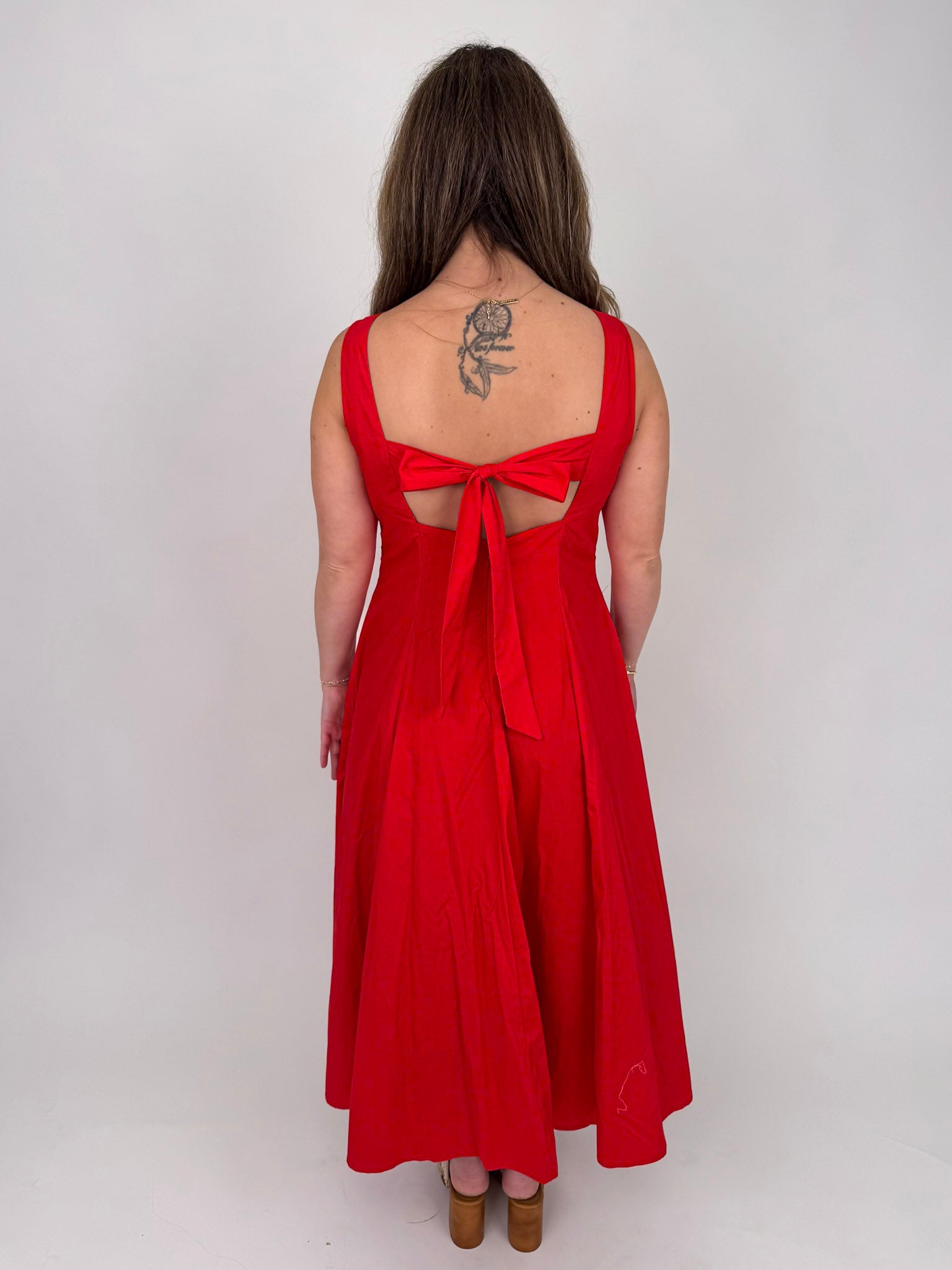 Take My Breath Away Midi Dress - PAPER DOLL