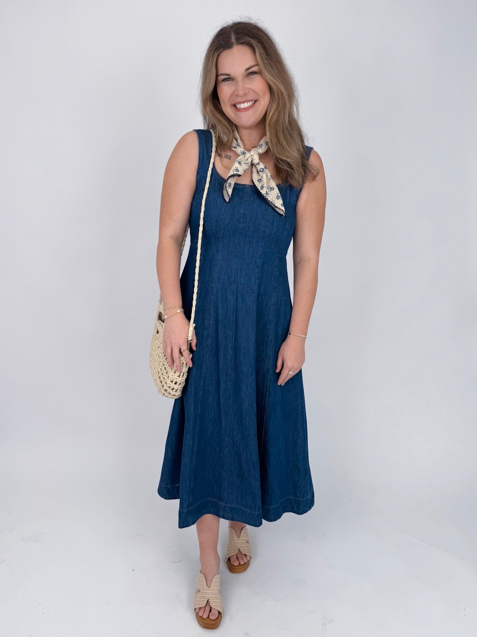 Coralee Midi Dress - PAPER DOLL