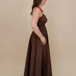 Sadie Smocked Midi Dress - PAPER DOLL