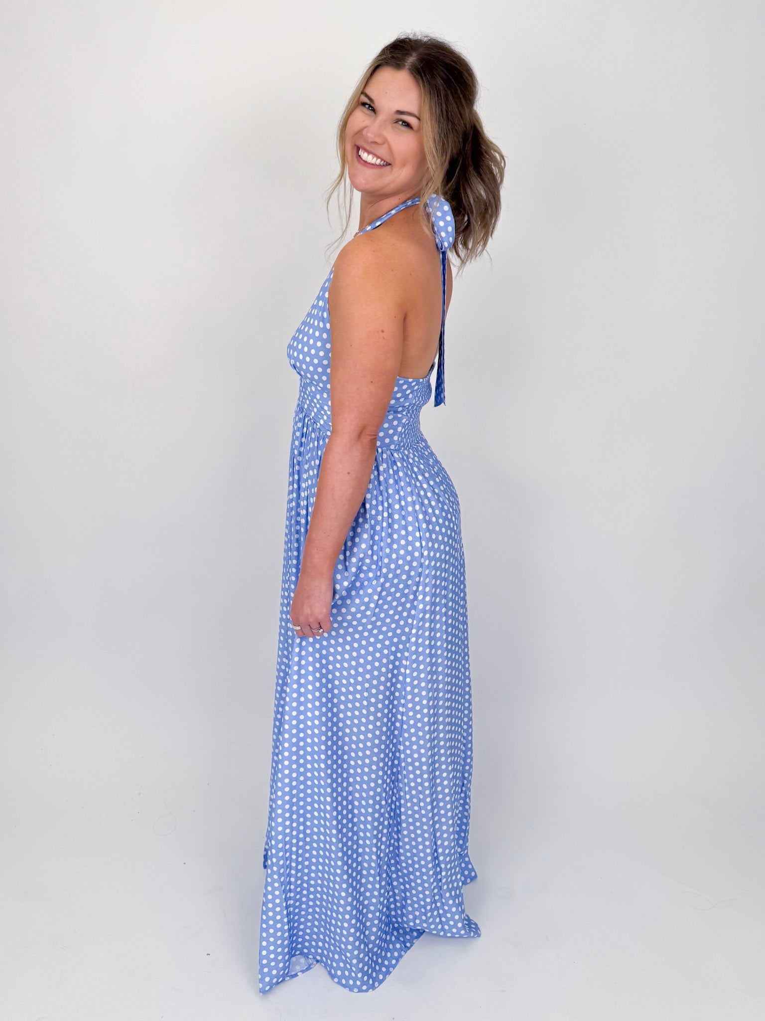 Find Me In Cabo Halter Dress - PAPER DOLL