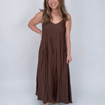 Elevated Summer Pleated Maxi Dress - PAPER DOLL