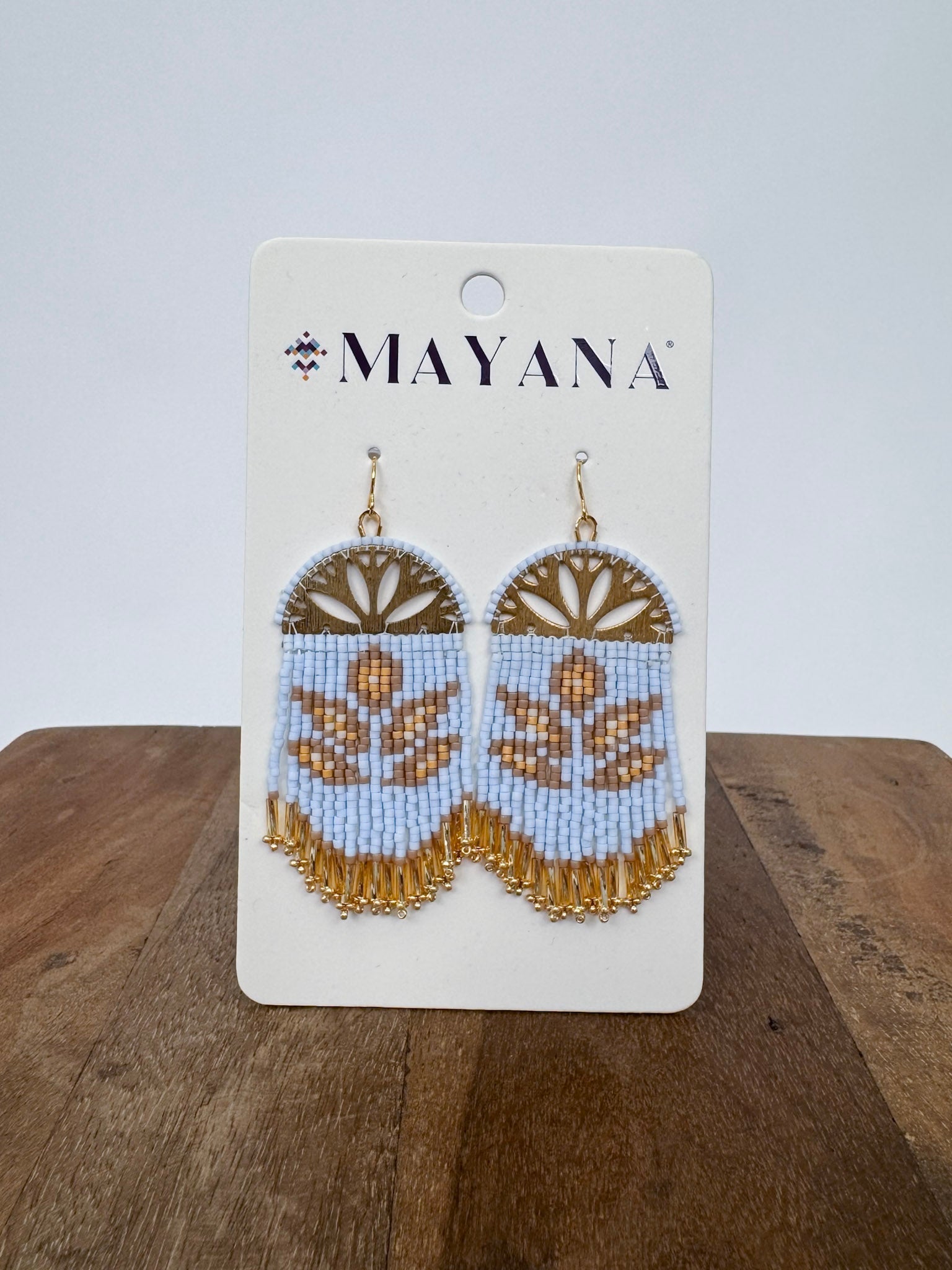Lotus Fringe Earrings - PAPER DOLL
