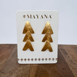Arrow Dangle Earrings - PAPER DOLL