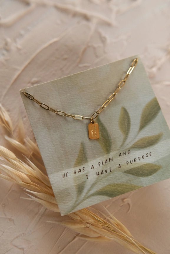 Mini Tag Dear Heart Necklace - PAPER DOLL
