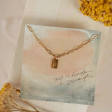 Mini Tag Dear Heart Necklace - PAPER DOLL