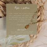 Mini Tag Dear Heart Necklace - PAPER DOLL
