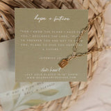 Mini Tag Dear Heart Necklace - PAPER DOLL