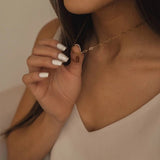 Mini Tag Dear Heart Necklace - PAPER DOLL