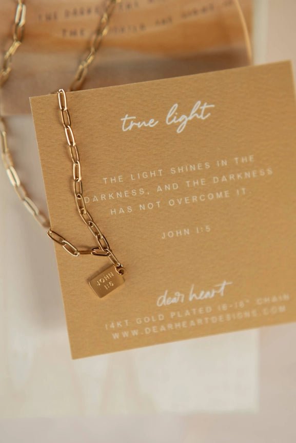 Mini Tag Dear Heart Necklace - PAPER DOLL