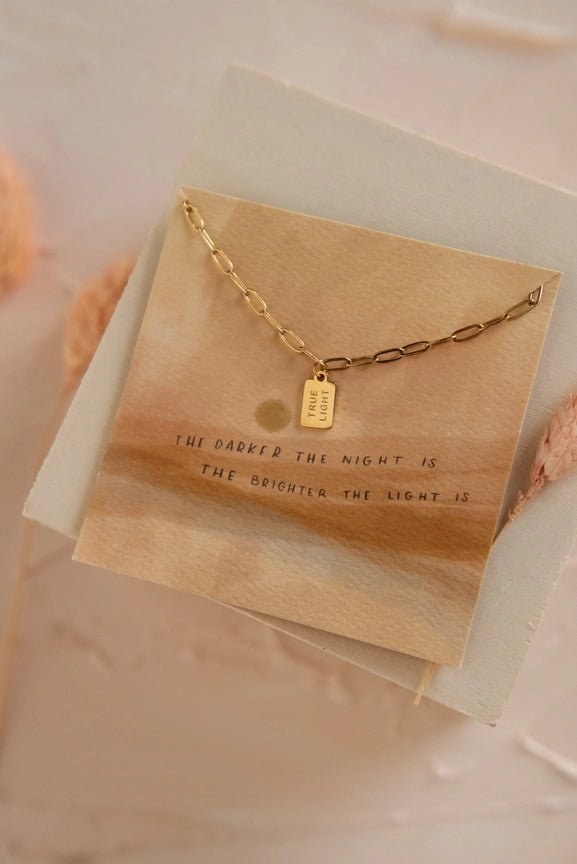 Mini Tag Dear Heart Necklace - PAPER DOLL