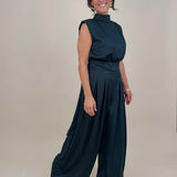 Ivy Mock Neck Jumpsuit - PAPER DOLL