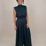 Ivy Mock Neck Jumpsuit - PAPER DOLL