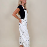 Brooke Polka Dot Overalls - PAPER DOLL