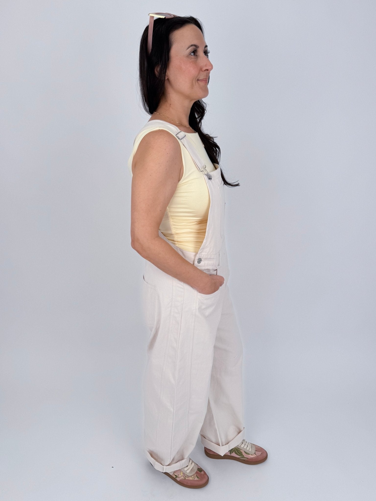 Annabelle Barrel Overalls - PAPER DOLL