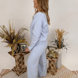 Never Settle Sweater Top & Pant Set - PAPER DOLL