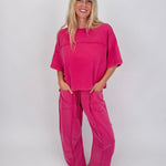Layla Top and Barrel Pant Set - PAPER DOLL