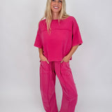 Layla Top and Barrel Pant Set - PAPER DOLL