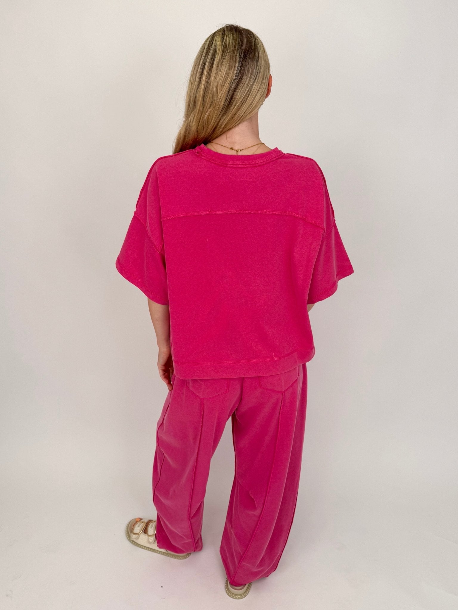 Layla Top and Barrel Pant Set - PAPER DOLL