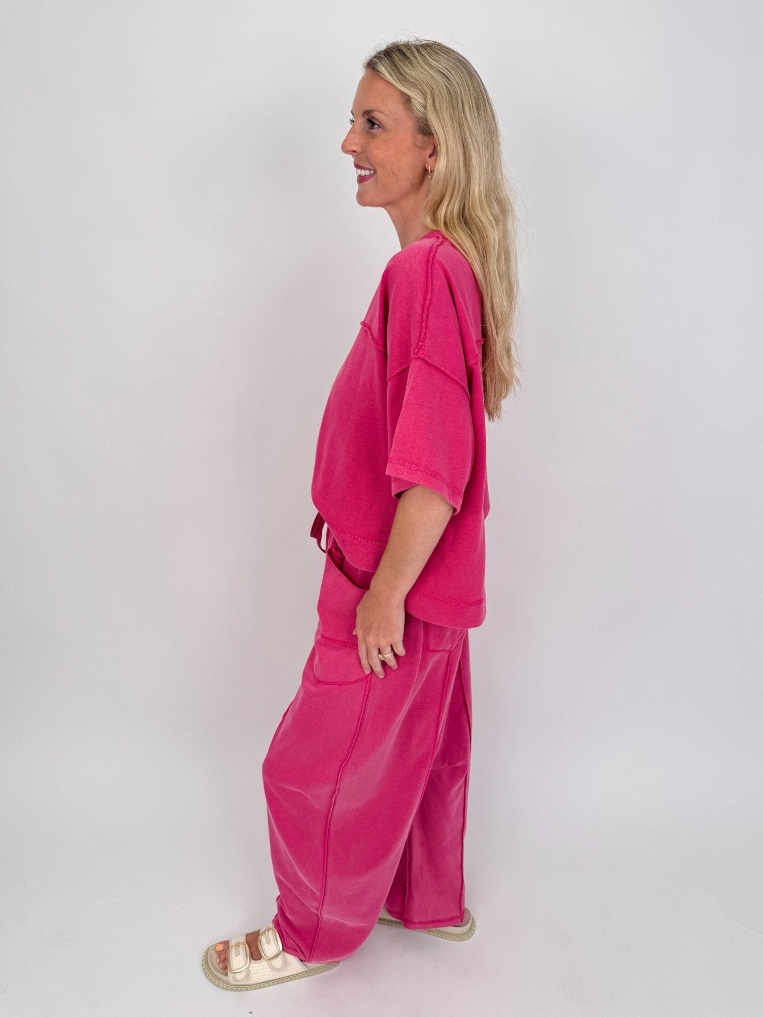 Layla Top and Barrel Pant Set - PAPER DOLL