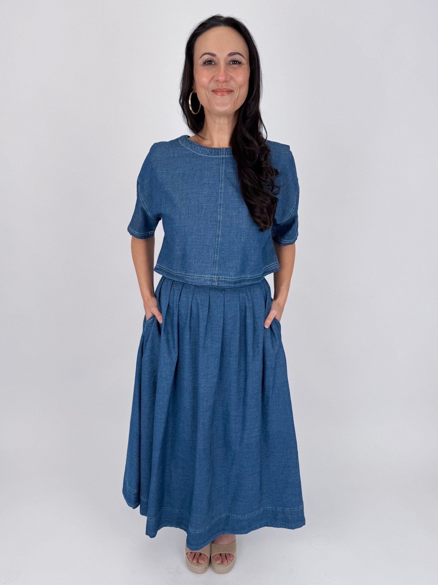 The Quiet Place Top & Skirt Set - PAPER DOLL