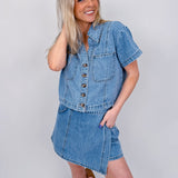 Spring In Your Step Top & Skort Set - PAPER DOLL