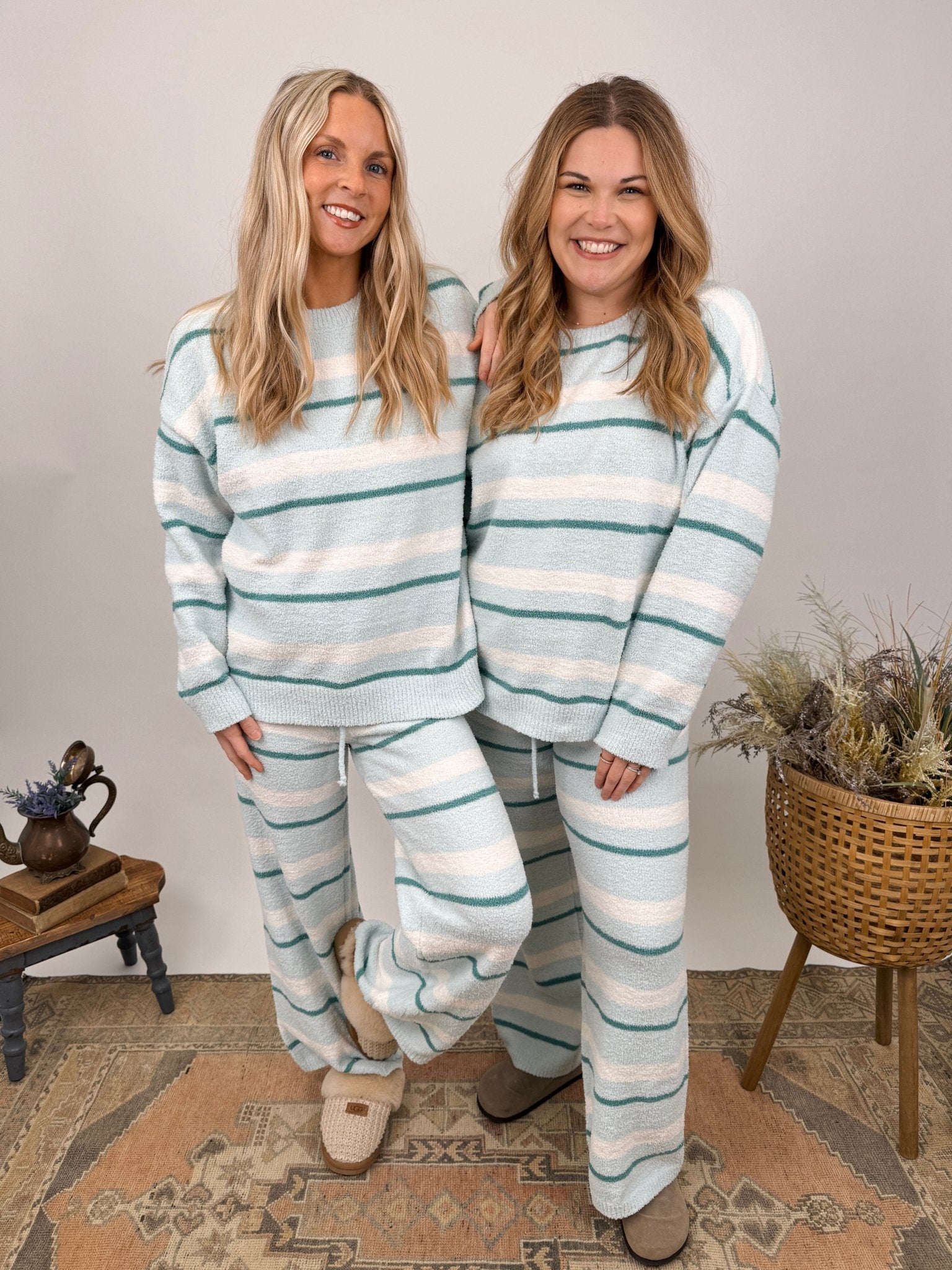 Jamie Sweater Top & Wide Leg Pant Set - PAPER DOLL