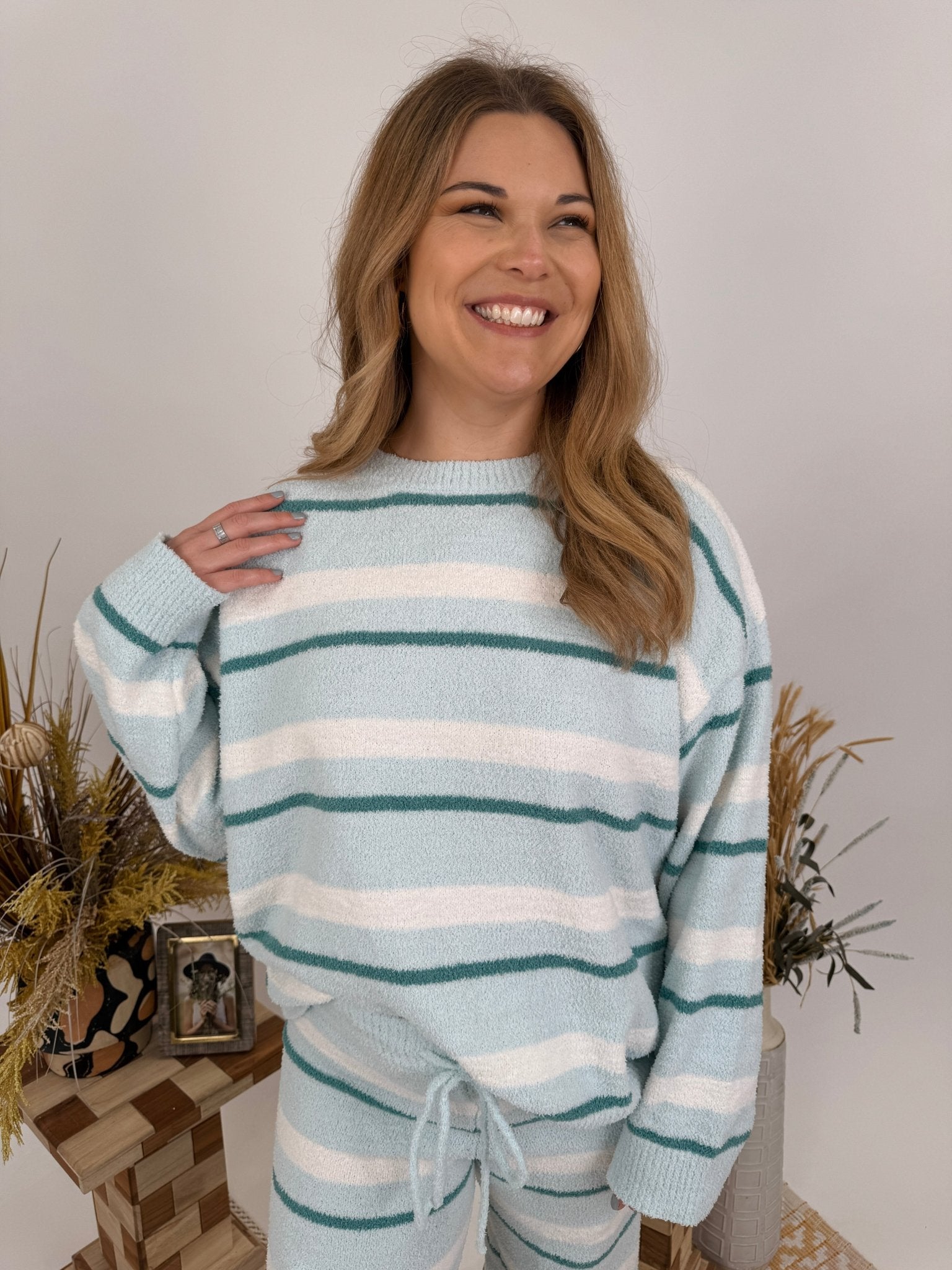 Jamie Sweater Top & Wide Leg Pant Set - PAPER DOLL