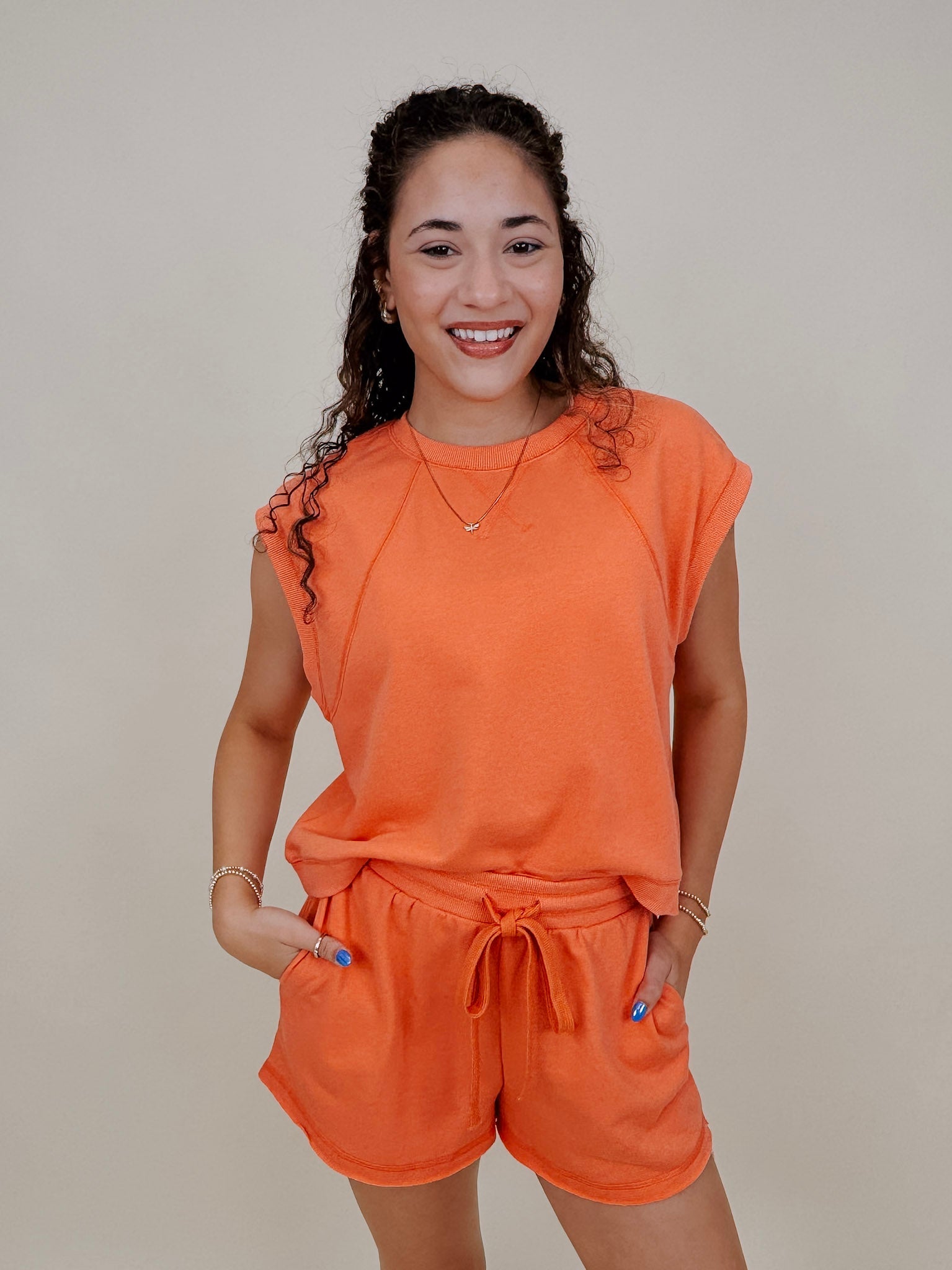 Tasha Muscle Tank & Short Set - PAPER DOLL