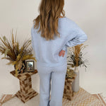 Never Settle Sweater Top & Pant Set - PAPER DOLL