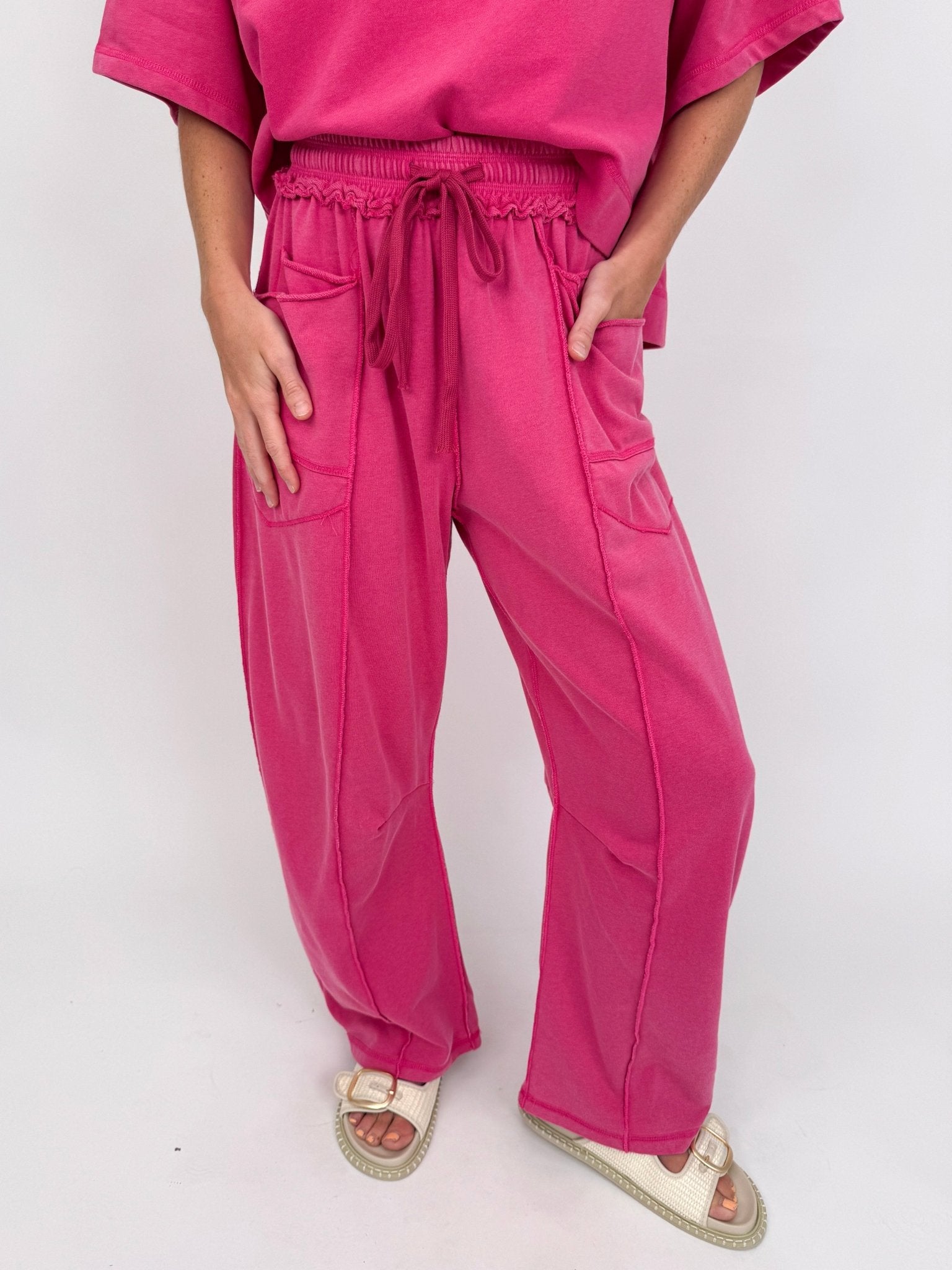 Layla Top and Barrel Pant Set - PAPER DOLL