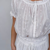Ellery Embroidery Top & Skirt Set - PAPER DOLL