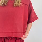 Layla Top and Barrel Pant Set - PAPER DOLL