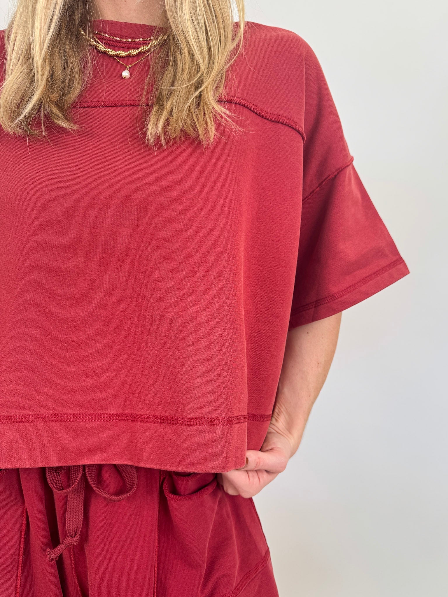 Layla Top and Barrel Pant Set - PAPER DOLL