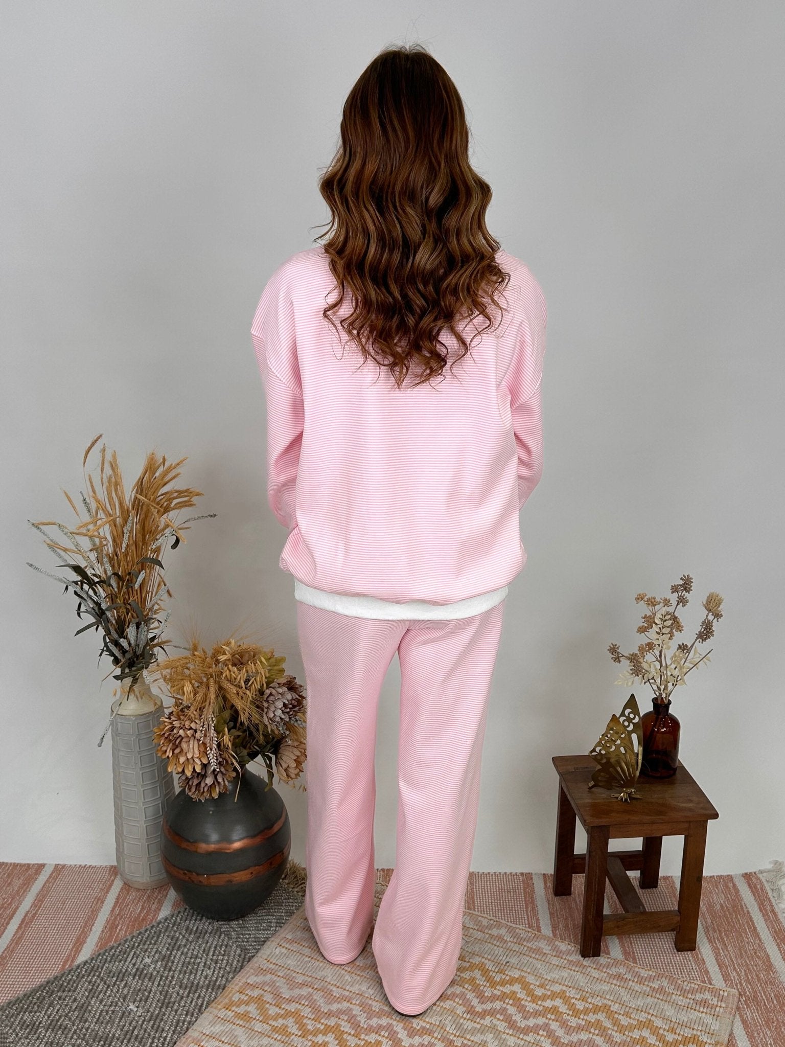 Kristi Striped Sweat Set - PAPER DOLL