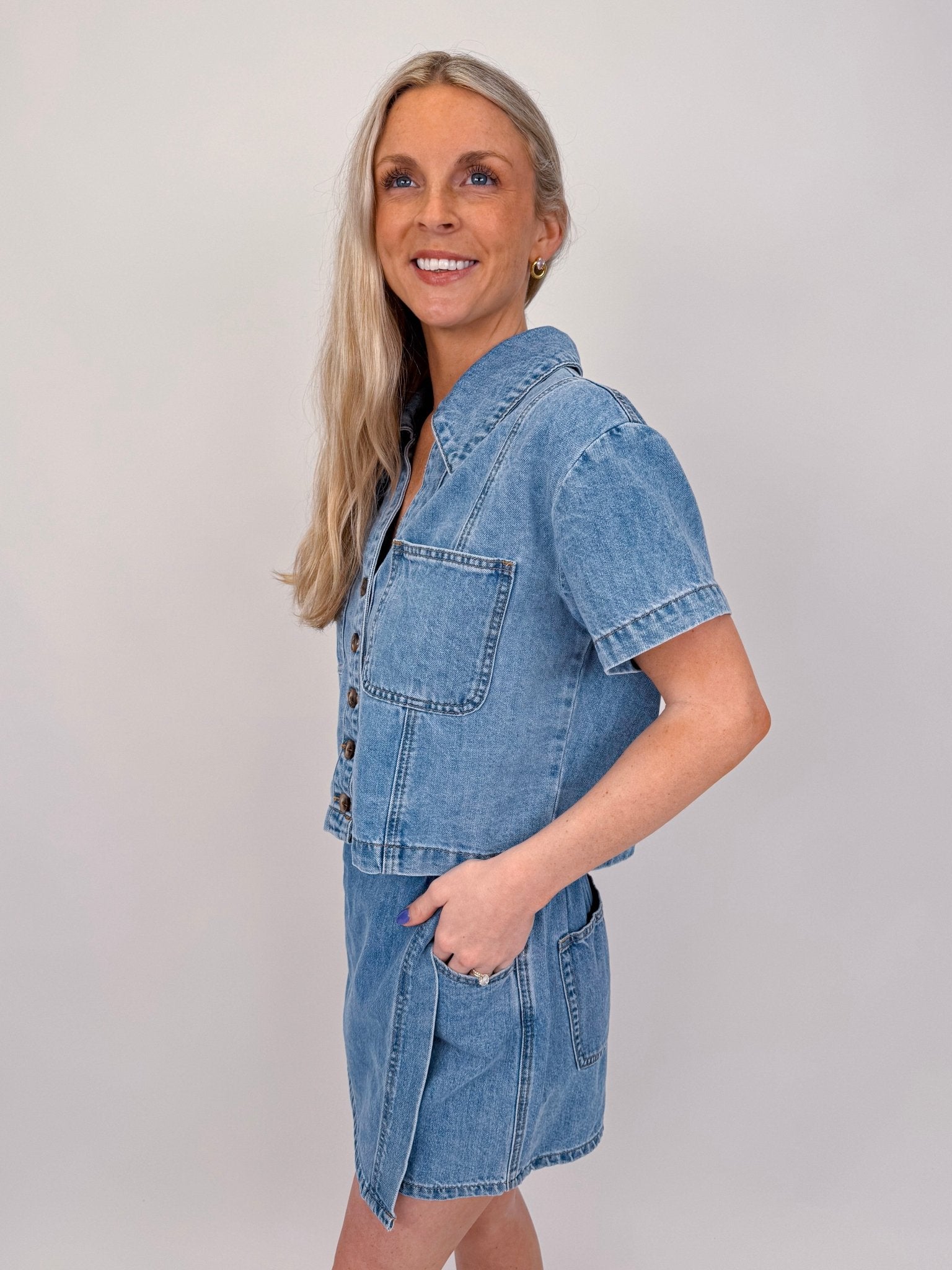 Spring In Your Step Top & Skort Set - PAPER DOLL
