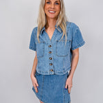 Spring In Your Step Top & Skort Set - PAPER DOLL